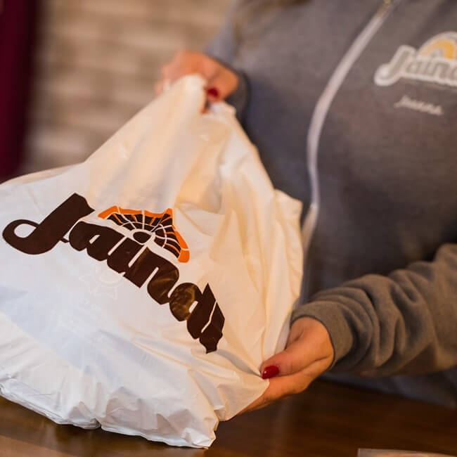 Jaindl turkey in a retail bag